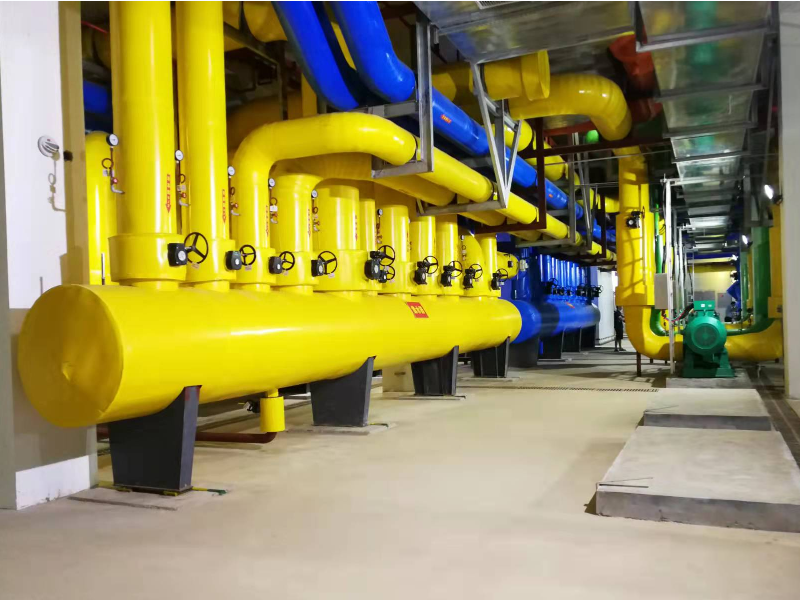 株洲移動(dòng) 集分水器安裝現(xiàn)場(chǎng)